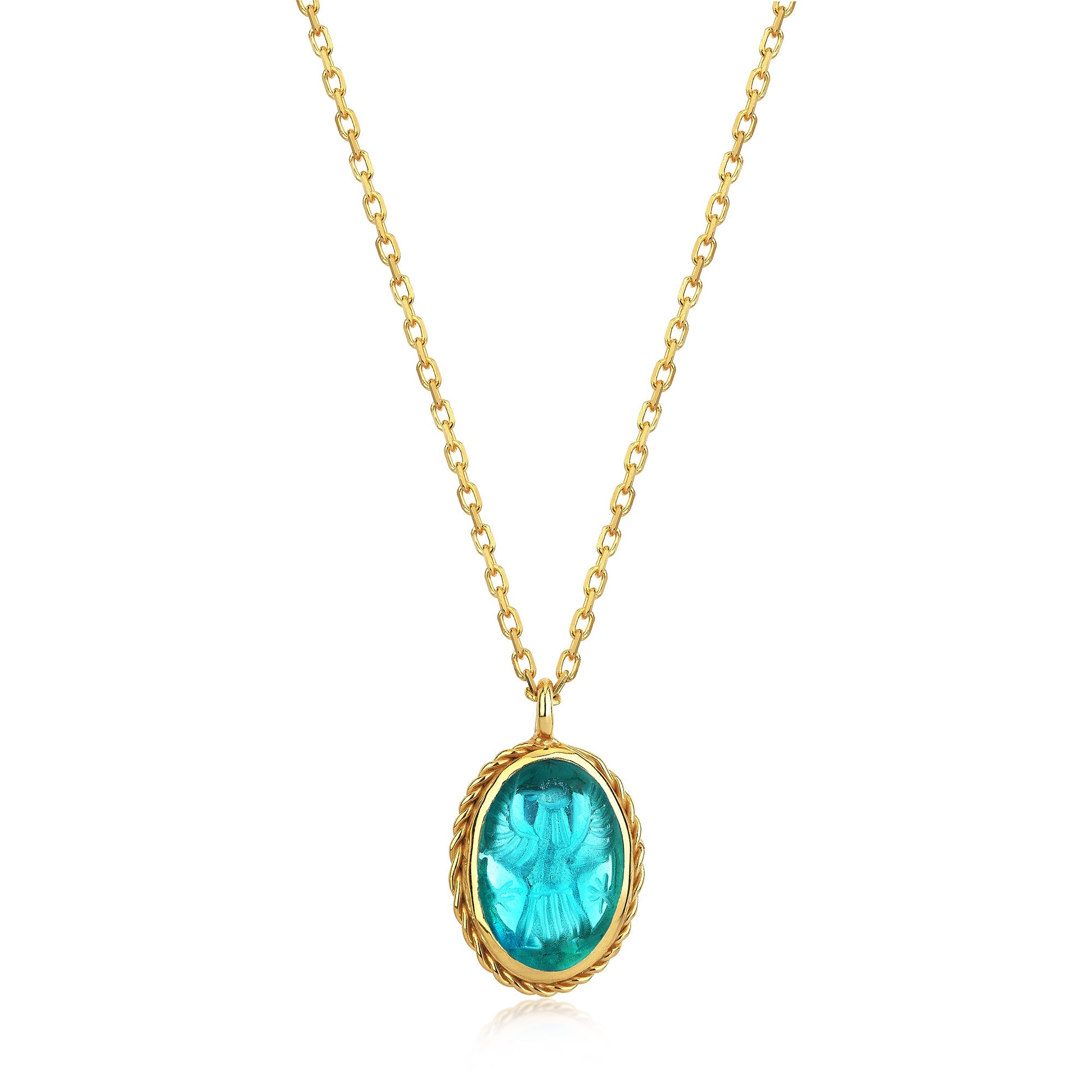 THE BLUE BIRD NECKLACE