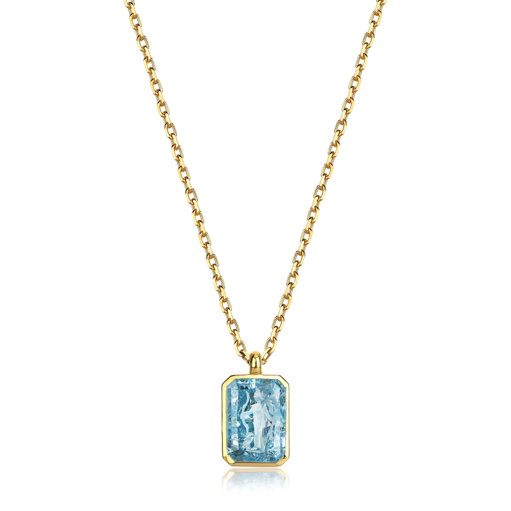 THE BLUE ANGEL NECKLACE