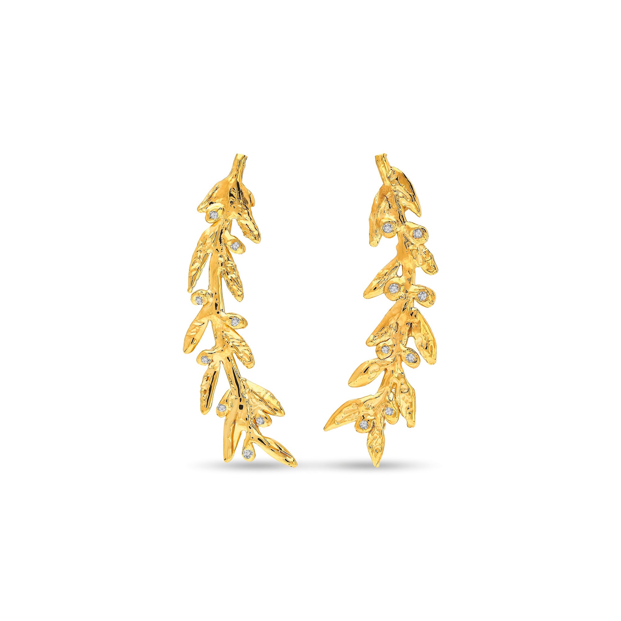 THE OLIVE BRANCH EARRINGS