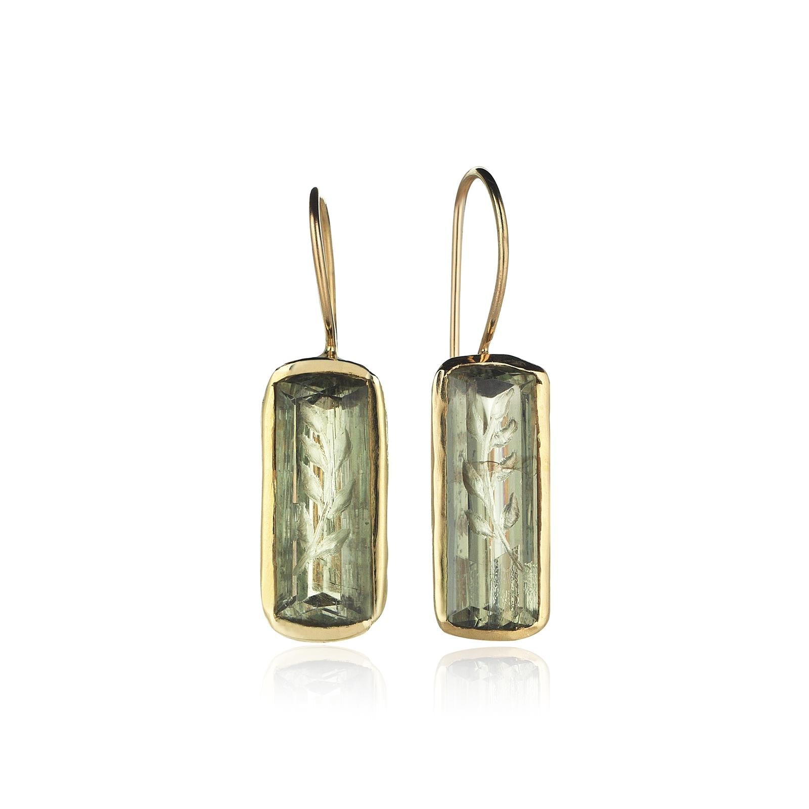 THE OLIVE OIL EARRINGS